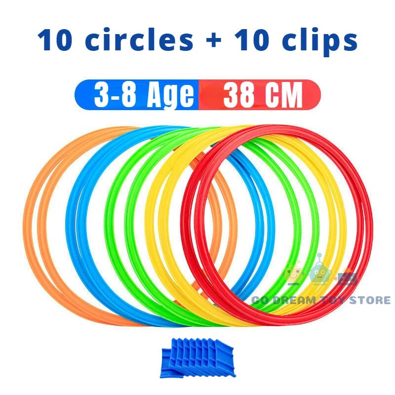 Jump Hoops™ – Hoppa och lek – Ringuppsättning