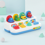 Pop Up Activity Toy – Upptäcka & lära – Sensoriska babyleksaker