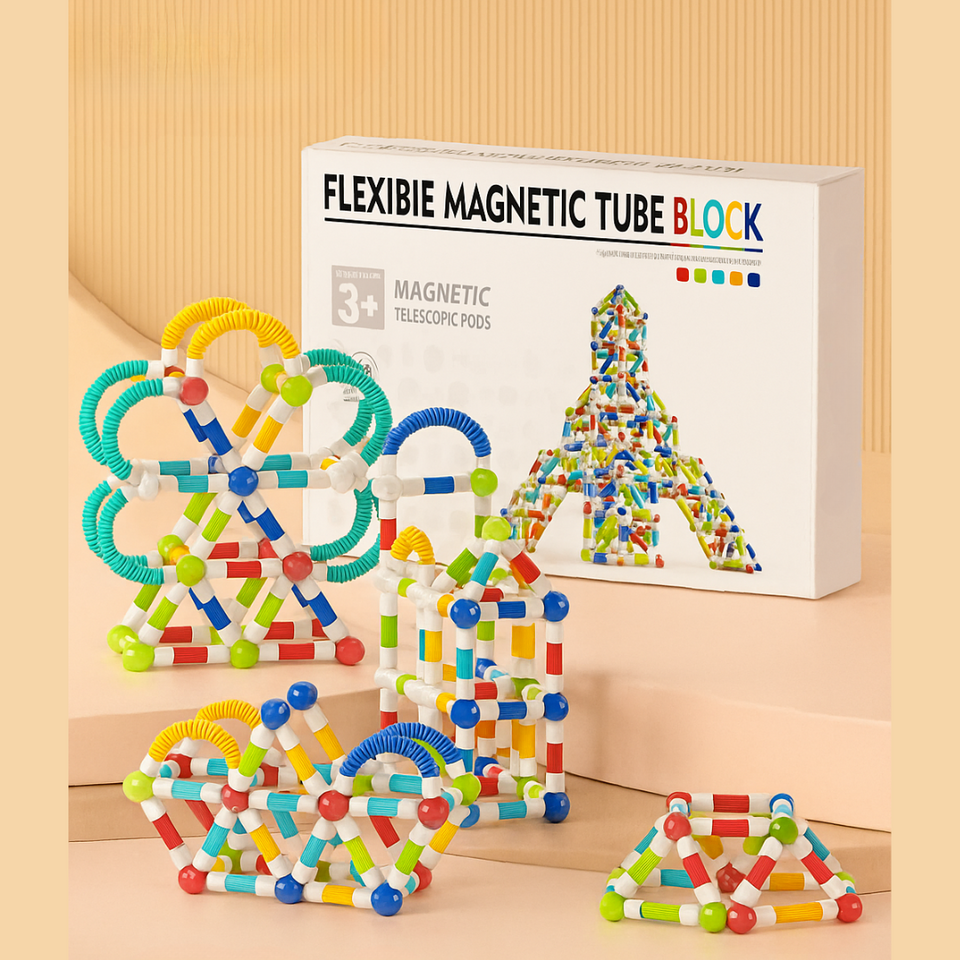 Magnetic Sticks - Oändligt byggande – flexibla magnetiska pinnar