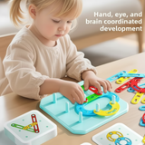 ShapeGenius – Kreativt & pedagogiskt – Geometriskt pegboard-pussel