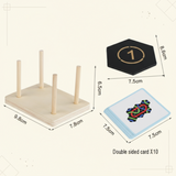 LogicStack – Smart & pedagogiskt – Form- och nummersorteringsspel