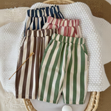 SoftStripe – Mjuka och bekväma – babybyxor med randigt mönster