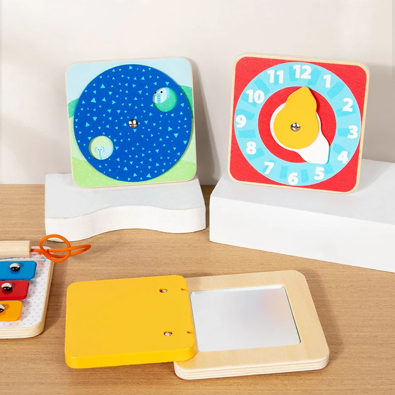 TinySkills – Kreativt & pedagogiskt – Montessori magnetisk aktivitetsbräda