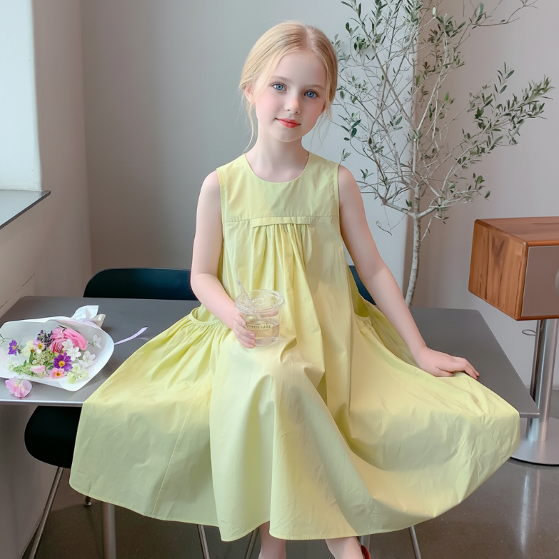 Summer Dress – Lätt & Sommarligt – Gul sommarklänning