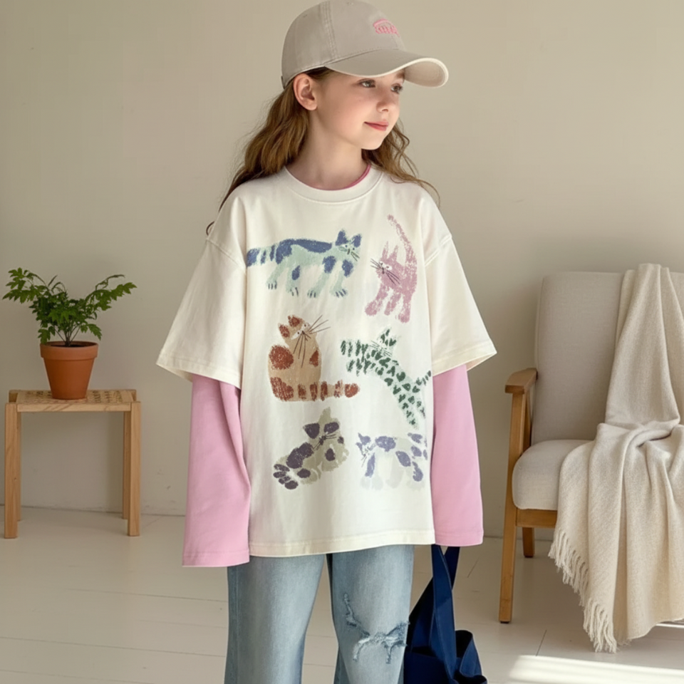JoyWear – Stilfullt & bekvämt – Tvådelad barnklädsel