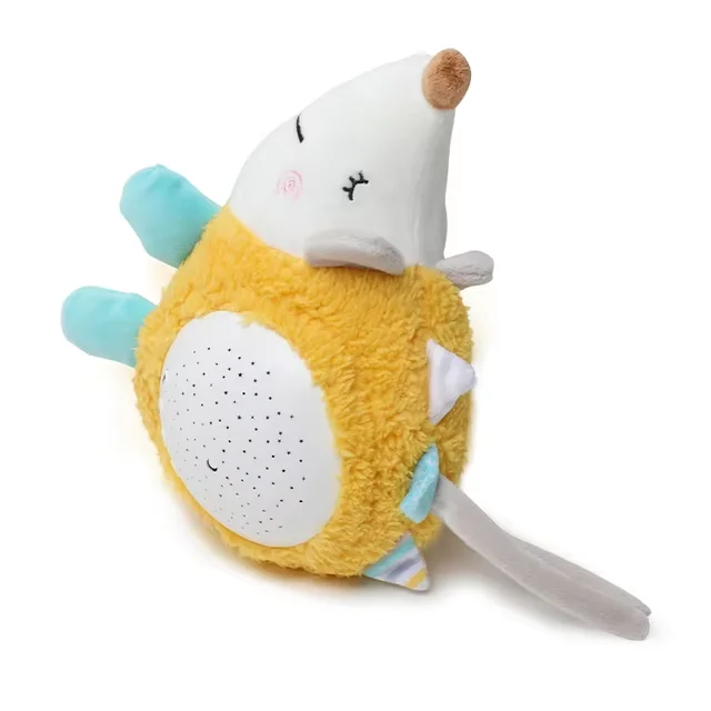StarPlush – Mjuk & lugnande – gosedjur med nattlampa-projektor