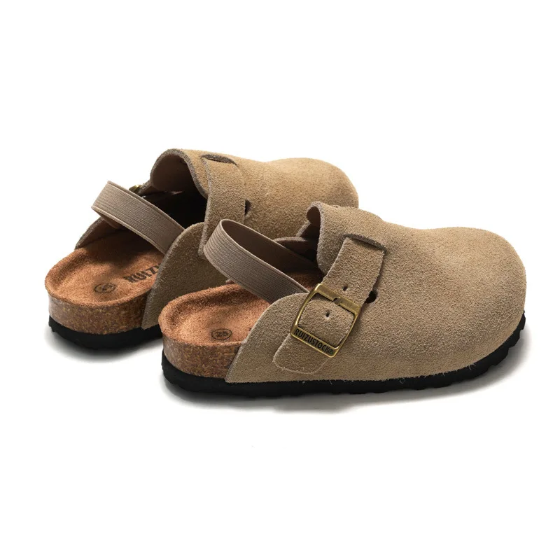 LittleWalk – Bekväma & trendiga – sandaler i mocka