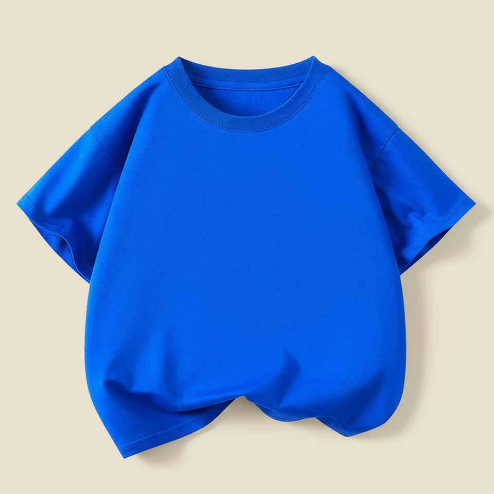 SimpleWear – Casual & Mjuk – Relax Fit T-shirt med rund hals
