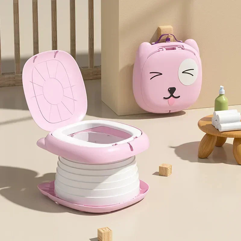 TravelPotty – Kompakt och hygieniskt – bärbar barntoalett