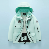 GlacierFit – Andningsbar & skyddande Vattentät – Skidoverall med fleecefoder