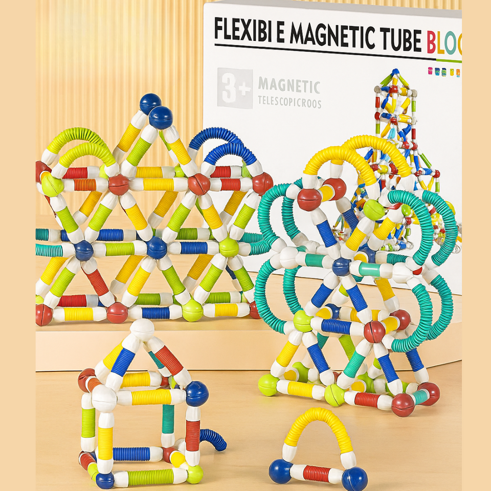Magnetic Sticks - Oändligt byggande – flexibla magnetiska pinnar