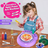 SpinArt – Kreativt & pedagogiskt – Gör-det-själv-målningsspinnmaskin