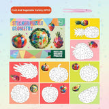 3D Sticker Puzzle – Kreativt & lärorikt – Geometriskt 3D-pussel
