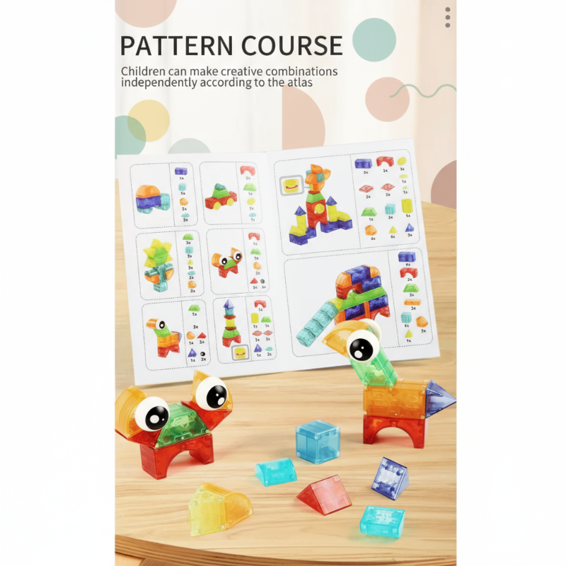 MagniCube – Kreativt & pedagogiskt – Magnetiskt byggklossar Set