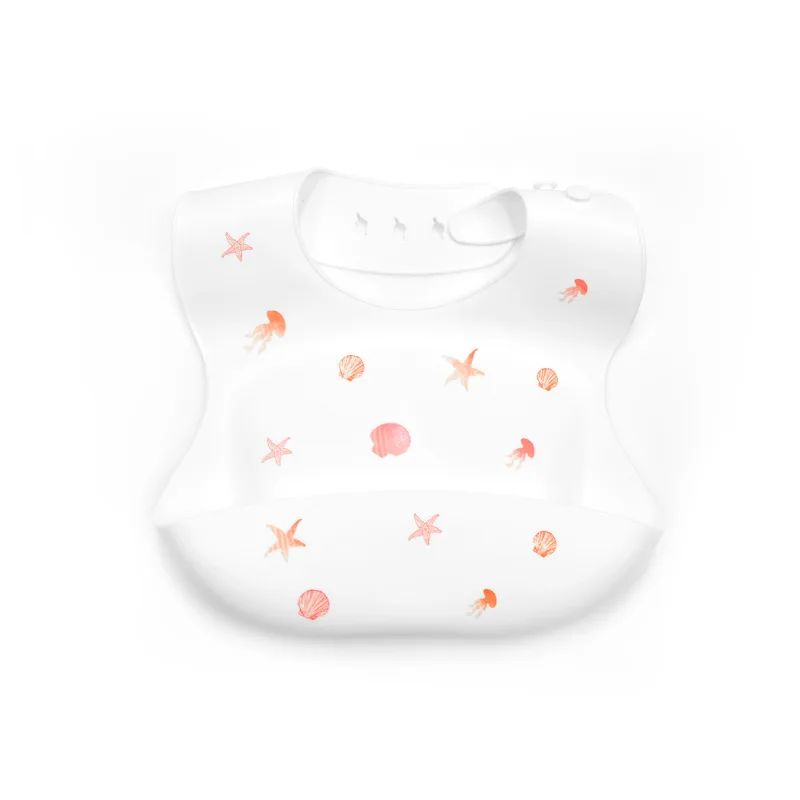 Silicone Bib - Vattentät och moderiktig - Babyhaklapp i silikon