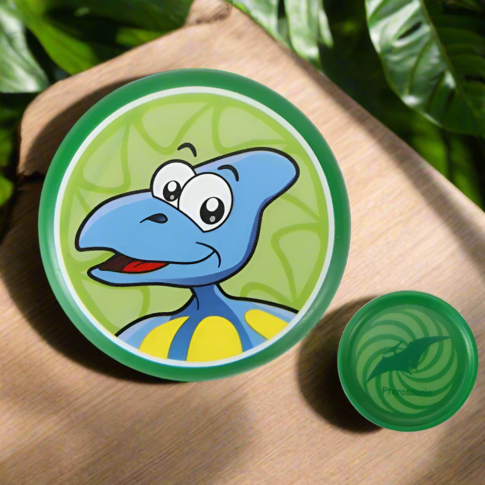 SkyDisk – Interaktivt & roligt – Dino Frisbee