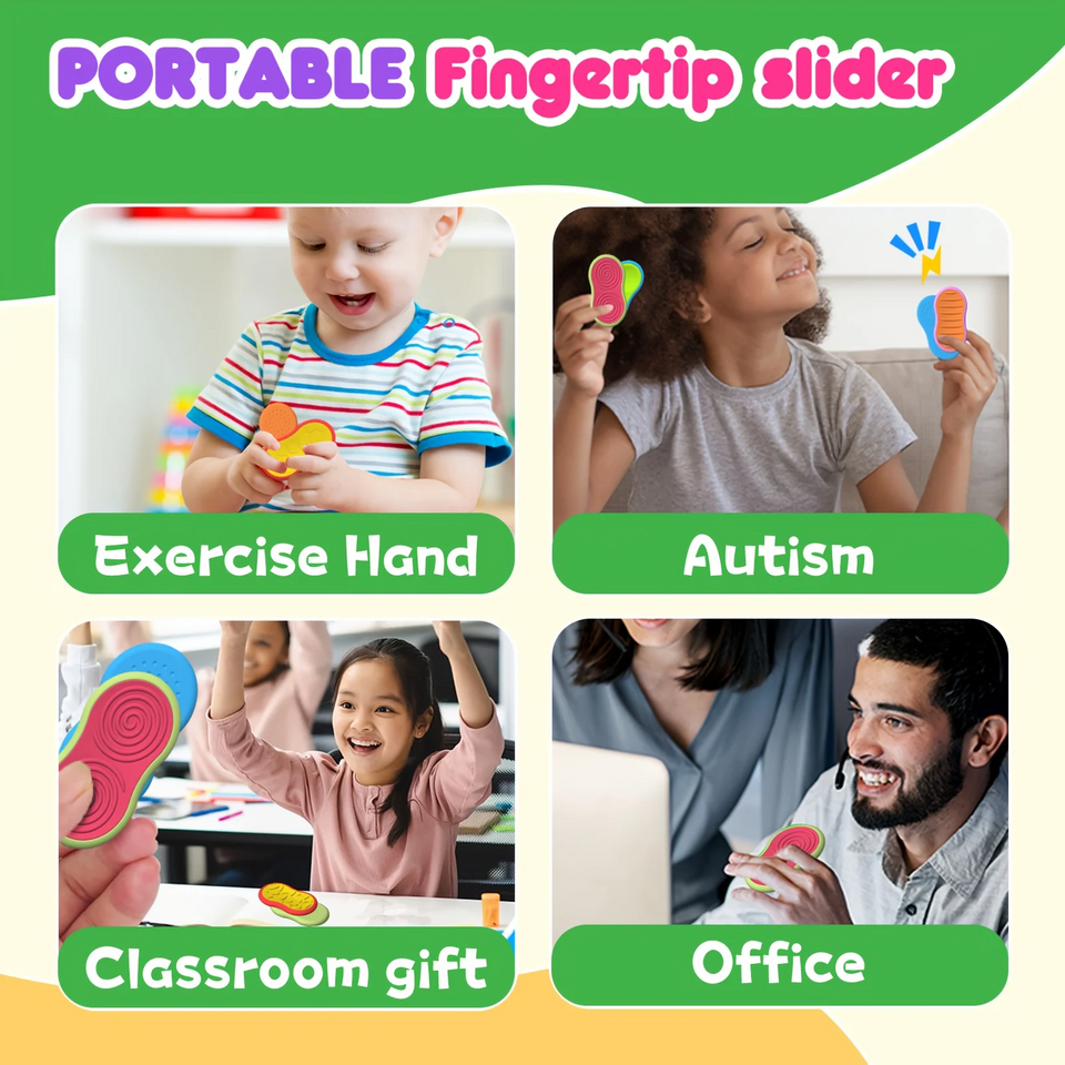 SensorySlide – Lugnande & interaktivt – magnetiska fidget-leksaker