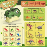 DinoWorld – Kreativt & realistiskt – Lekset med dinosauriehuvud