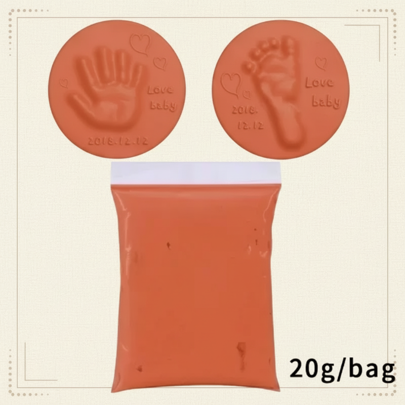 Baby Imprint Clay Kit – Minnen & Unikt – Lera-avtrycksset