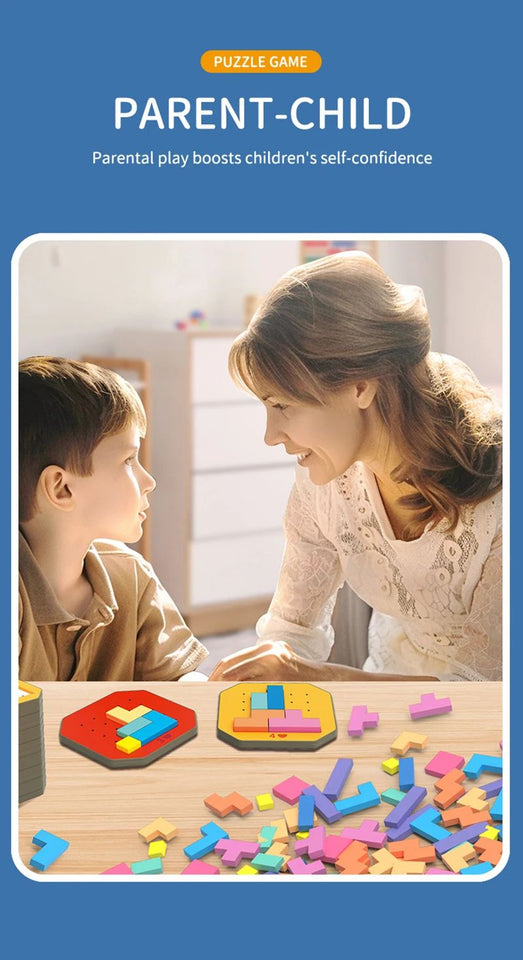 Logic Blocks™ – Färg & Kreativitet – Geometriska pussel