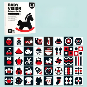 VisionBook – Utbildande & lärorikt – Babykognitionskortbok