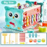 Montessori Hammering Toy – Motorik & inlärning – 8-i-1-lekset