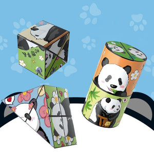Panda Puzzle™ - Pedagogisk underhållning - Pysselkub