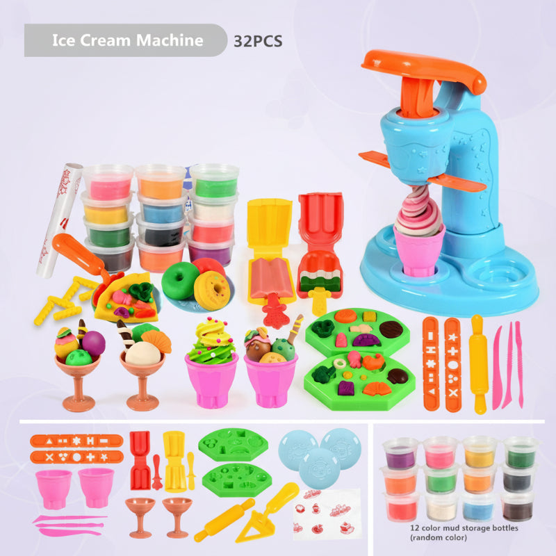 PlayDough Fun – Lekfullt & kreativt – DIY-leksats med lera