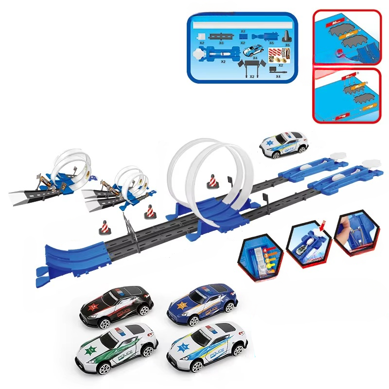 Double Race Track™ - Kreativt & roligt - Looping racerbana