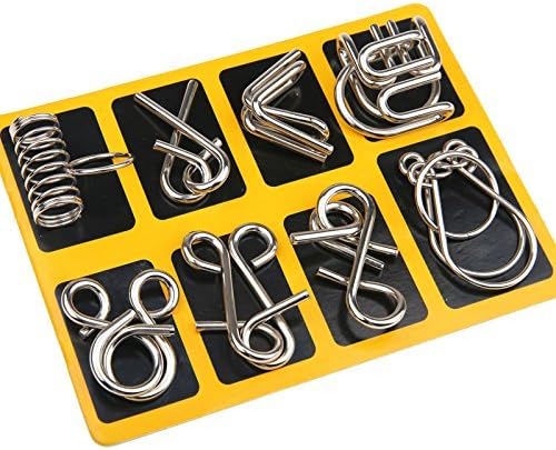 Metal Puzzle Ring Set™ - Skoj med metallpussel - Ringpussel