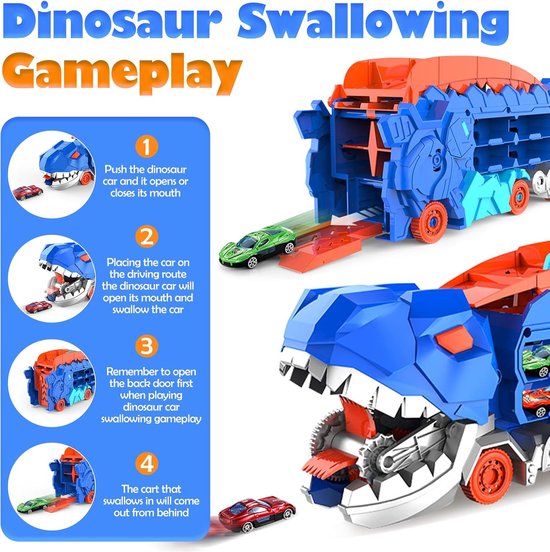 Dino Car™ - Dino Power - Dino Leksaksbil