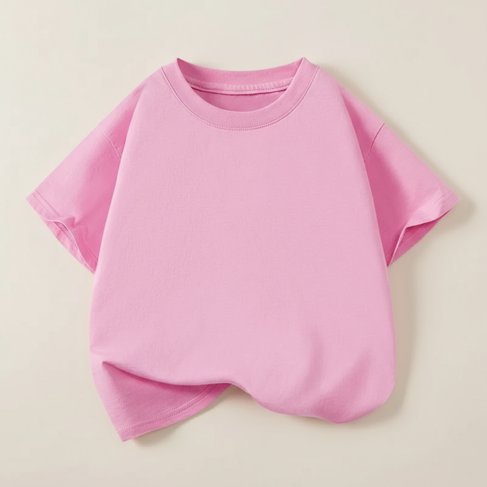 SimpleWear – Casual & Mjuk – Relax Fit T-shirt med rund hals