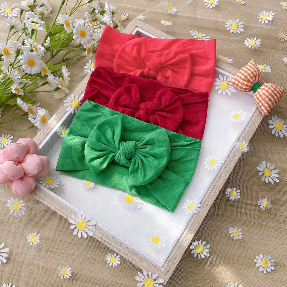Mini Fashion – Moderiktig och mjuk – Pannband med rosett för barn