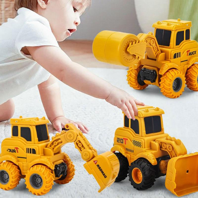 Construction Toy™ - Små ingenjörer i farten - Leksaksgrävmaskin