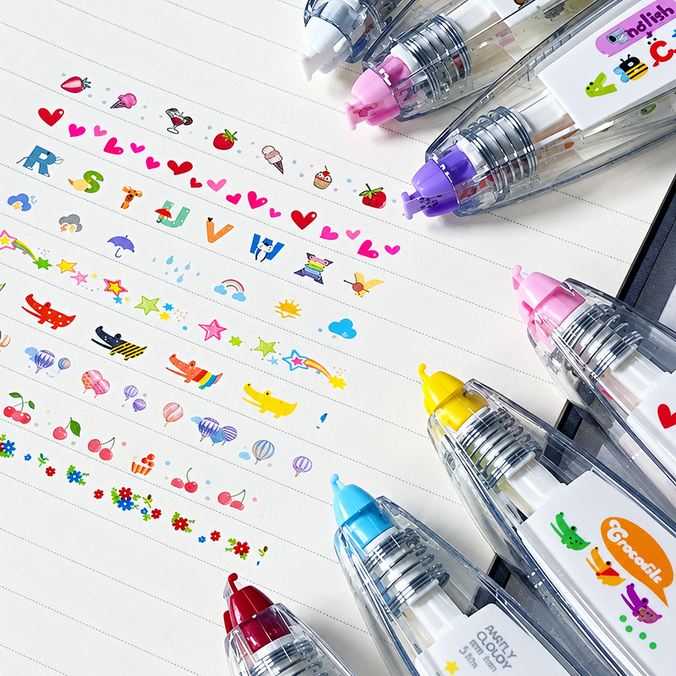 DoodleTape – Dekorativ tejprulle för journaling och pyssel