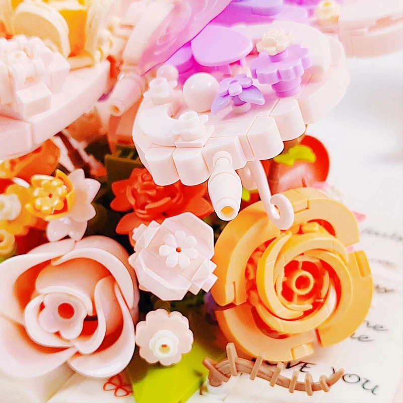 BloomBook – Romantiskt & kreativt – 3D-blombok med rosor och fjärilar