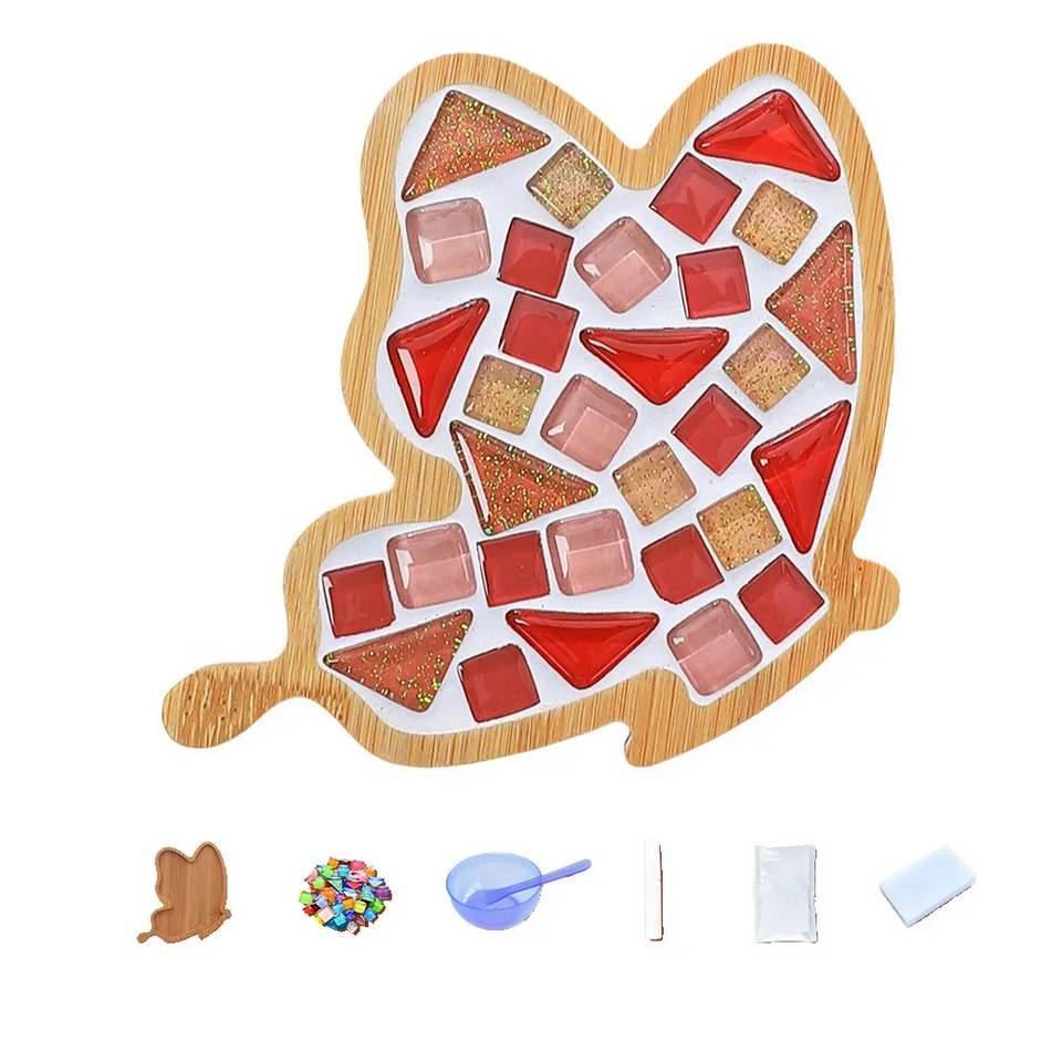 MosaicFun – Kreativt & färgglatt – DIY-mosaikunderlägg