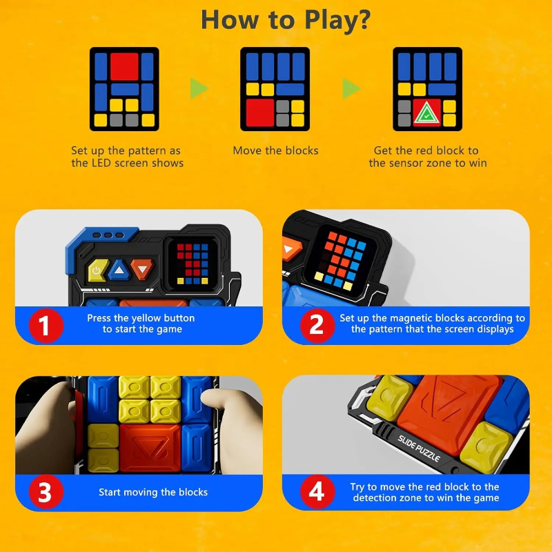 PuzzlePro – Utvecklar problemlösningsförmåga – Skjutpussel