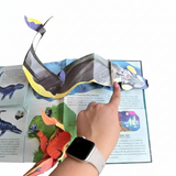 JurassicKids – Spännande & lärorikt – Pop-up-bok: 3D-encyklopedi om dinosaurier