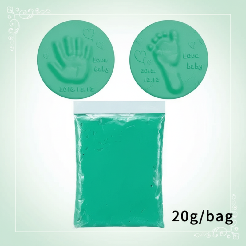 Baby Imprint Clay Kit – Minnen & Unikt – Lera-avtrycksset