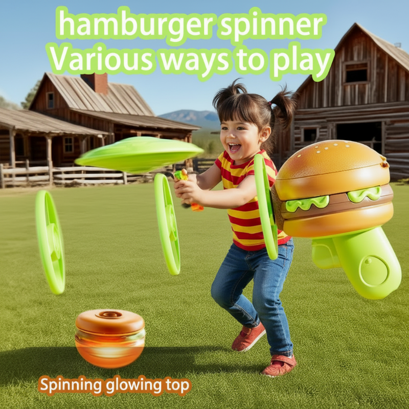 Flying Disk Toy – Kreativt & Rörelsefyllt – Gyro Gun