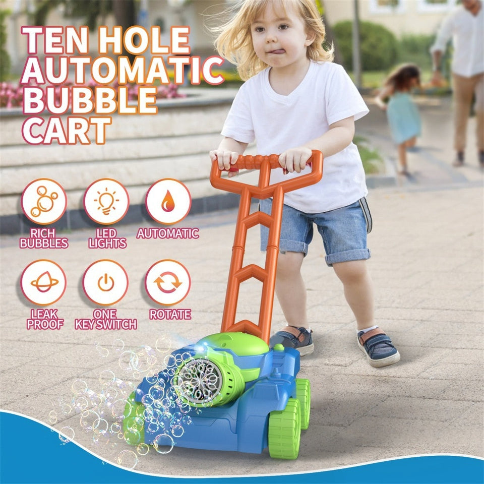 Bubble Mower™ - Förtrollande bubbelskoj - Leksaksgräsklippare