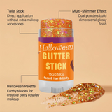 GlitterPop – Glittrande & festligt – Halloween-glitterstift för ansikte, hår och kropp