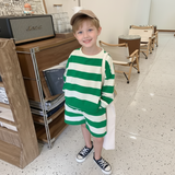 LittleStyle – Mjukt och bekvämt – Randigt Comfy-set i bomull