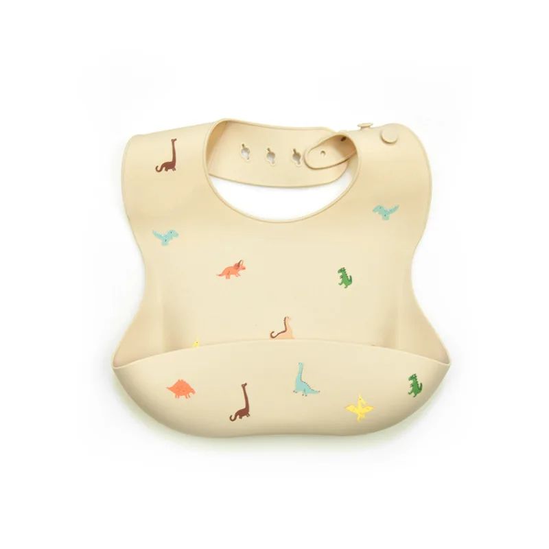 Silicone Bib - Vattentät och moderiktig - Babyhaklapp i silikon