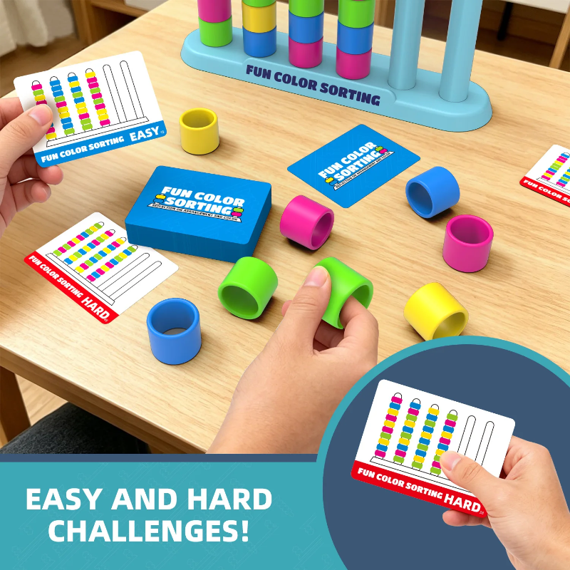SmartKids – Lärorikt & utvecklande – Färgsorteringsspel
