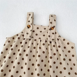 BabyBloom – Söt & bekväm – Jumpsuit med prickigt mönster
