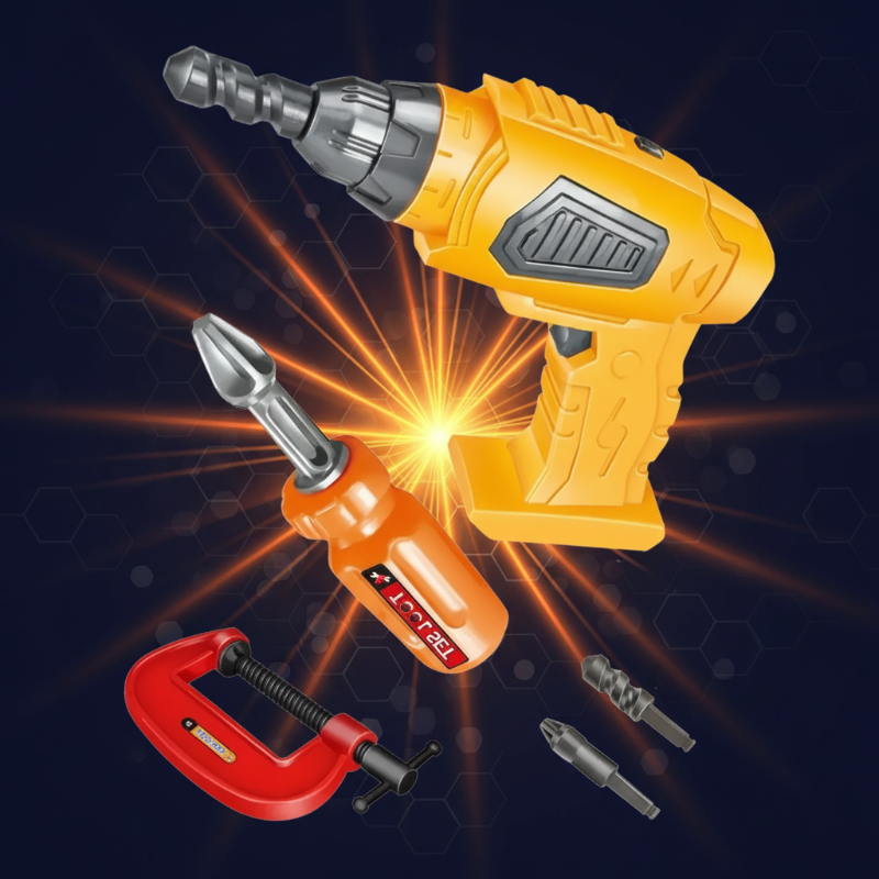 ToolMaster – Lärorikt & realistiskt – Verktygsset för barn
