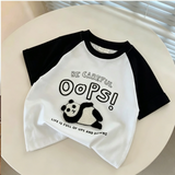 StreetBoy – Coolt & bekvämt – Barn-T-shirt med raglanärmar och tryck