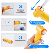 PaintBuddy – Kreativt & pedagogiskt – Bärbart airbrush-ritset